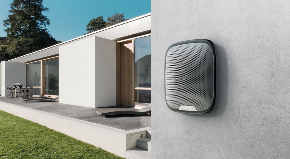 Meet Ajax Security Systems StreetSiren and HomeSiren - Wireless Sound and warning devices