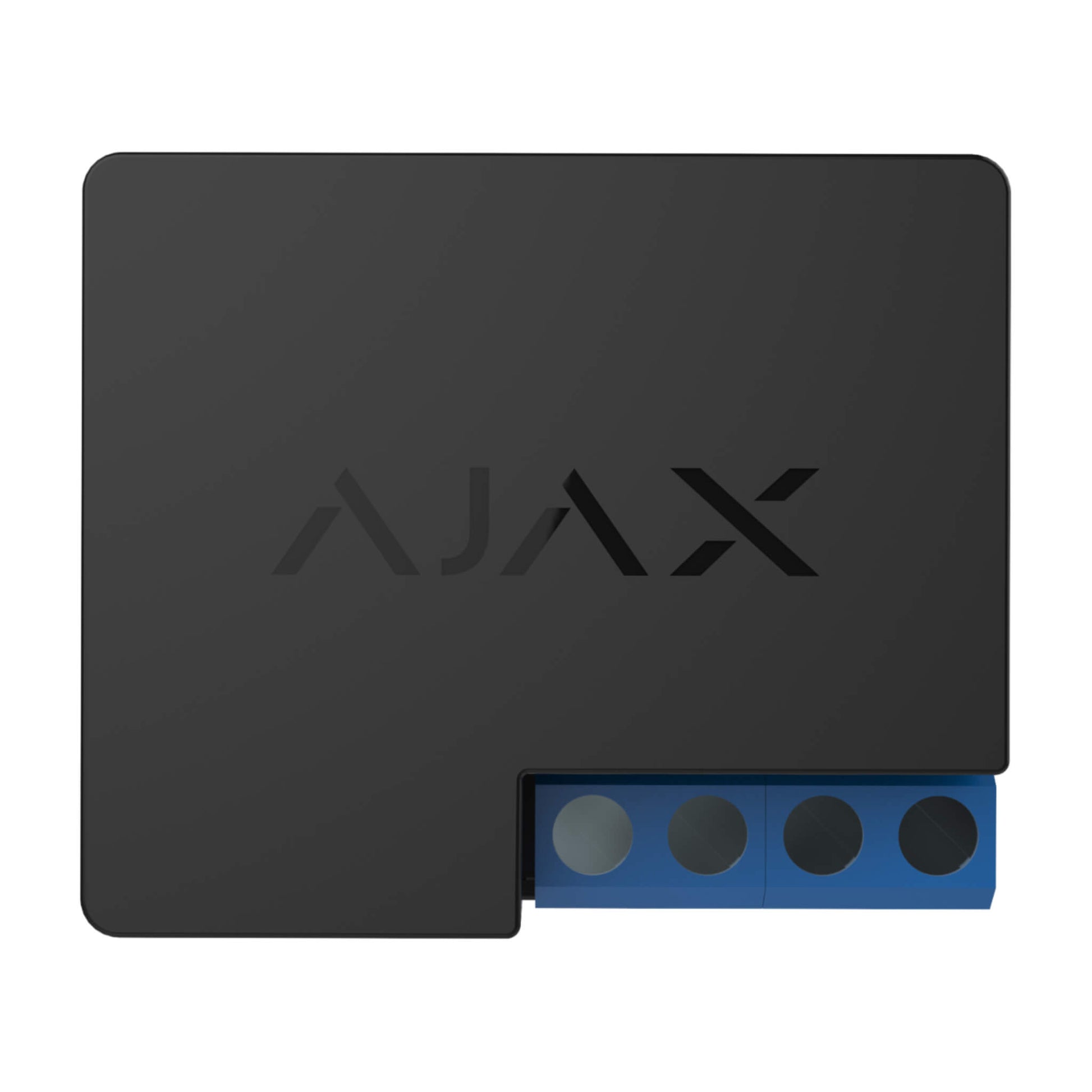 Ajax Security Systems - Ajax Relay a wireless smart device that can control low voltage power devices, for smart home automation and business security , Device is Black ,39 × 33 × 18 mm in size , 25 grams in weight, for indoor installation, IP20
